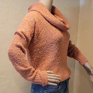 NWT MUDD Cowlneck Pullover Sweater DESRT FLWR -Junior's Large